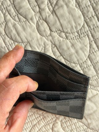 Tarjetero Louis Vuitton Damier Graphite