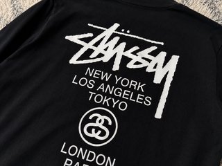 Camiseta Stussy Negra Talla M