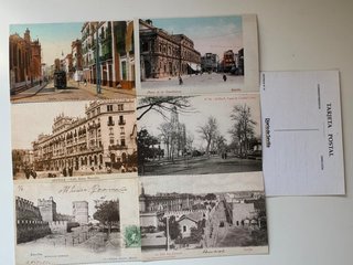 Lotto di 7 cartoline antiche di Siviglia