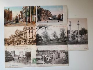 Lotto di 7 cartoline antiche di Siviglia