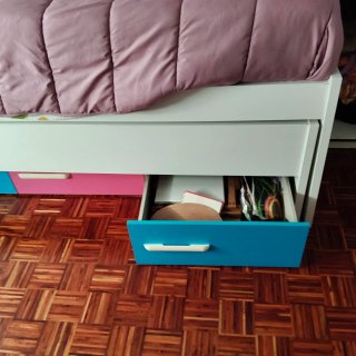 Cama nido con 3 cajones