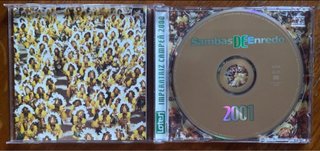 Lote 6 CDs Samba de Enredo