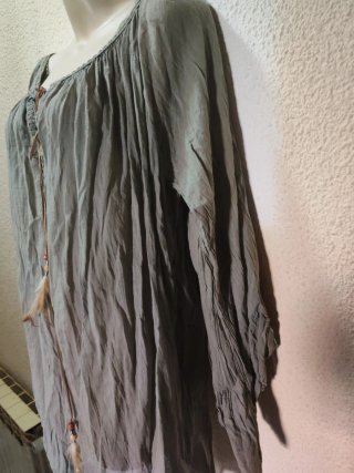 Blusa verde oliva talla única