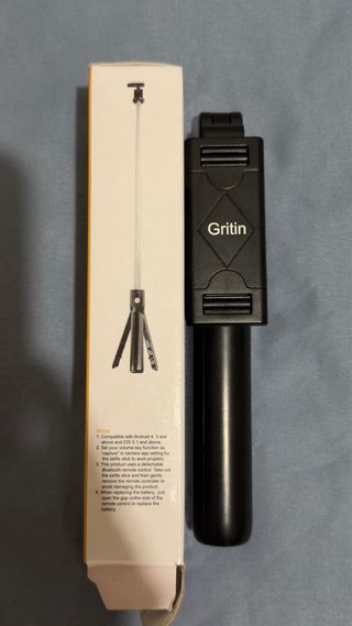 Palo Selfie Trípode Gritin Bluetooth Control