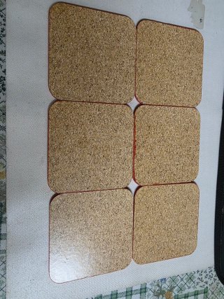 6 posavasos vintage Suiza