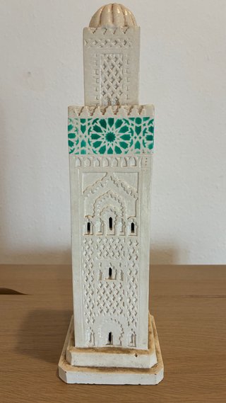 Figura Mezquita Casablanca - Cerámica