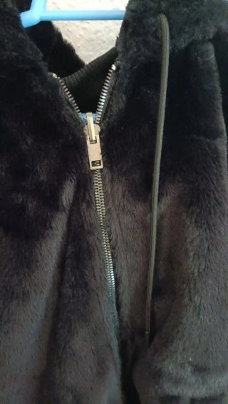 Chaqueta Reversible Zara Negra