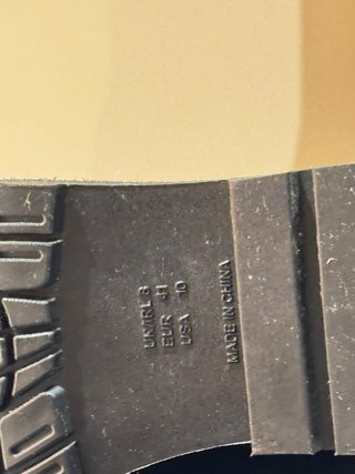 Botas Negras Altas Impermeables T41