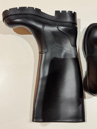Botas Negras Altas Impermeables T41