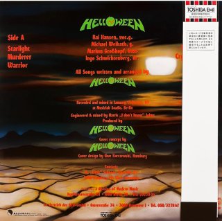 HELLOWEEN LP Helloween (Yellow Translucid Colour)