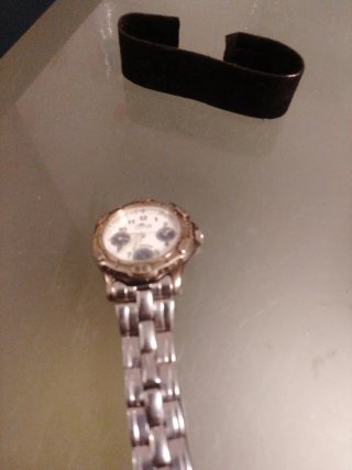 Reloj Lotus Mujer Plata y Blanco