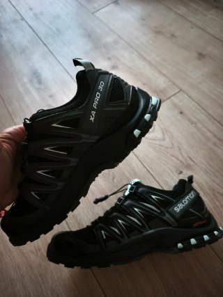 Zapatillas Trail Salomon Negras