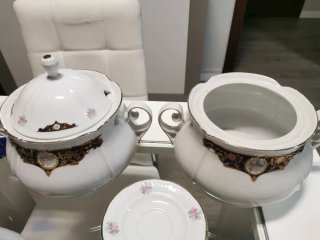 Vajilla de porcelana