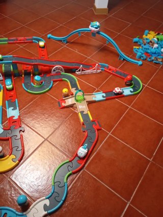 Circuito Coches Construcción