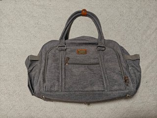 Bolso Carro Bebé Gris