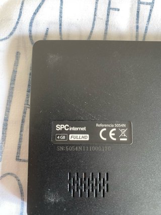 Reproductor MP4 SPC 5054N Táctil 4GB