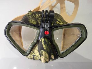 Máscara Gafas Buceo Pesca Apnea Camuflaje