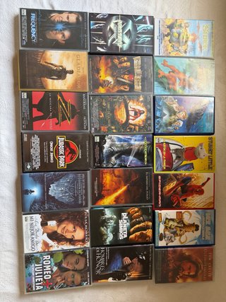 Pack VHS Películas Varias 90s/00s