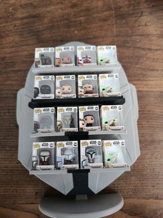 Funko Bitty Pop Star Wars Mandalorian Expositor