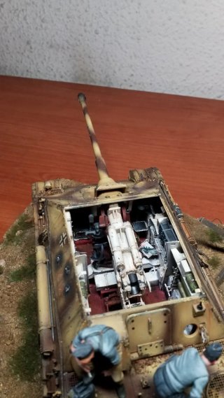 El Jagdpanther (garras de acero)