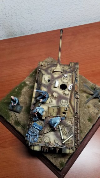 El Jagdpanther (garras de acero)