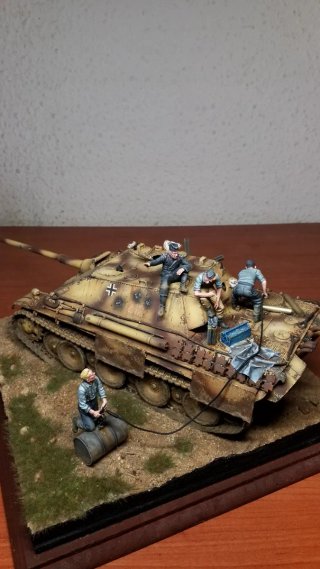 El Jagdpanther (garras de acero)