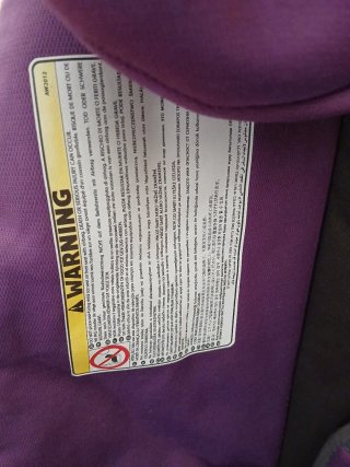 Silla de coche Nania morada