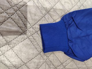 Mono de trabajo azul
