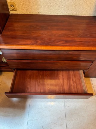 Mueble salón vitrina + vajilla completa