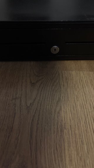 Cajón Portamonedas TPV Negro