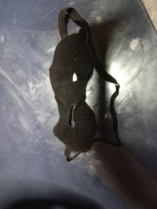 Antifaz negro para dormir