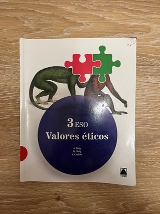 Libro de Valores Éticos 3º ESO (TEIDE)