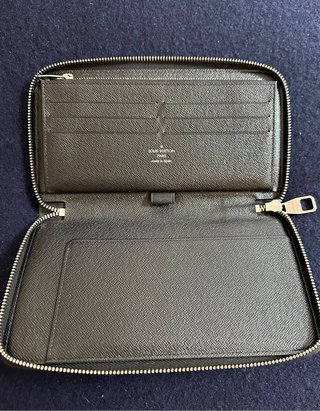 Louis Vuitton Zippy Organizador Damier Graphite