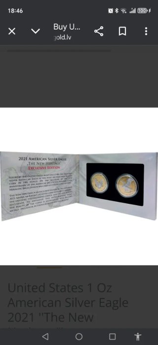 Águila de Plata Americana 2021 Edición Especial