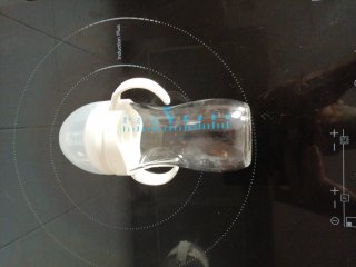 4 Biberones de vidrio 240ml Anticolicos