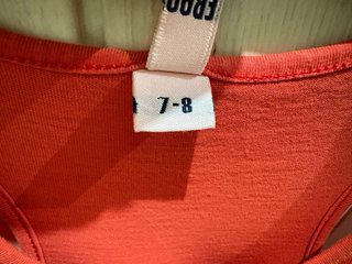 Vestido niña tirantes rojo algodón con estampado