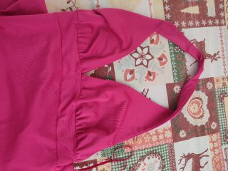 Vestido fiesta fucsia