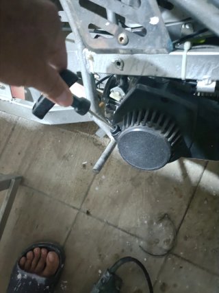 Tirador de arranque minimoto