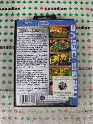 Light Crusader Sega Mega Drive