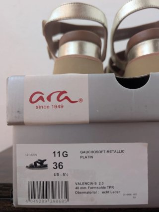 Sandalias Mujer Ara Valencia-S 2.0