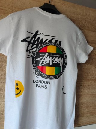 Camiseta Stussy Blanca Talla L