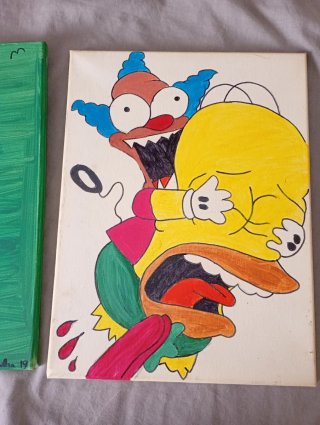 Cuadros de Homer Simpson