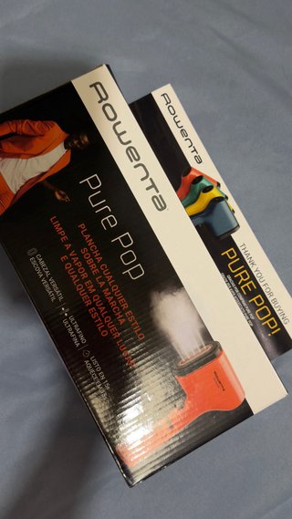 Rowenta Pure Pop Plancha Vapor Viaje Coral