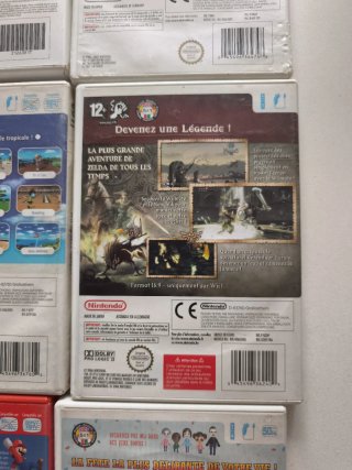 Lote 7 Juegos Wii: Wii Sports, Zelda, Mario Party