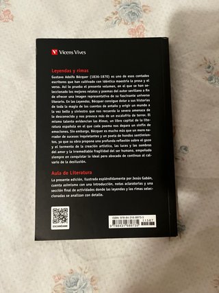 Leyendas y Rimas - Gustavo Adolfo Bécquer