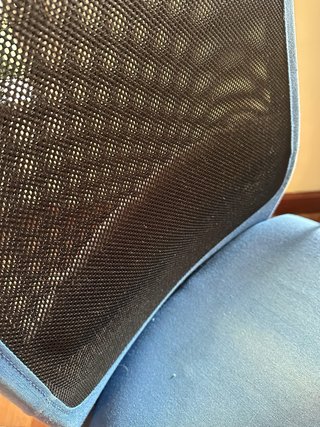 Silla de escritorio azul Ikea