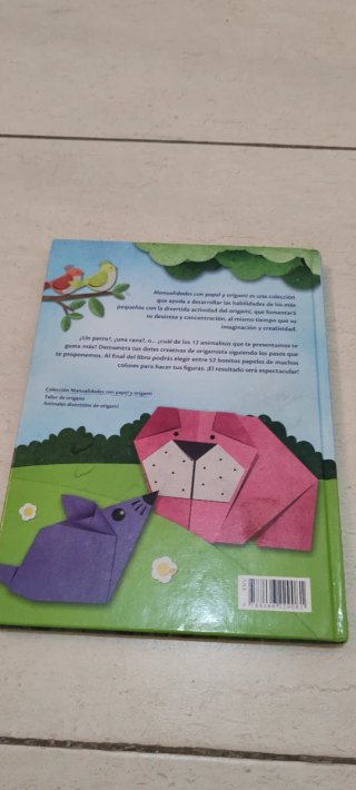 Libro infantil pata hacer origami