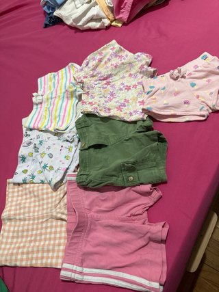 Pantalones cortos niña varios