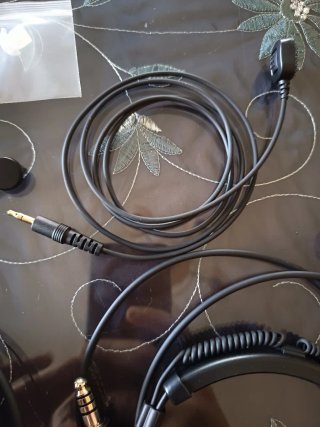 Auriculares Micrófono Garganta Negro