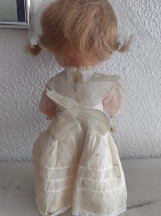 Muñeca Rapaciña Comunión Vestido Blanco